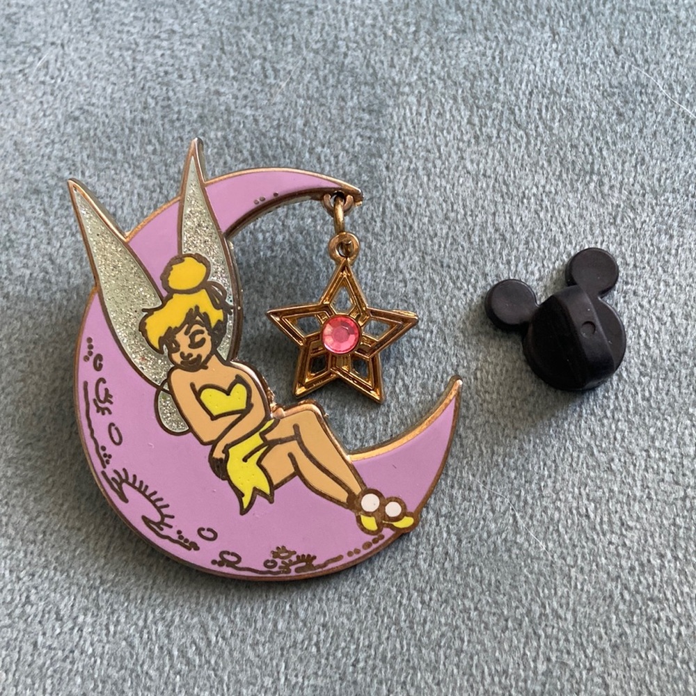 Tinkerbell Moon Disney Pin